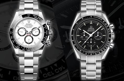 which came first rolex daytona or omega speedmaster|Rolex luggage vs omega.